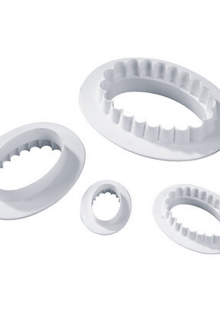 Set stampi per pasta da zucchero - Ovali