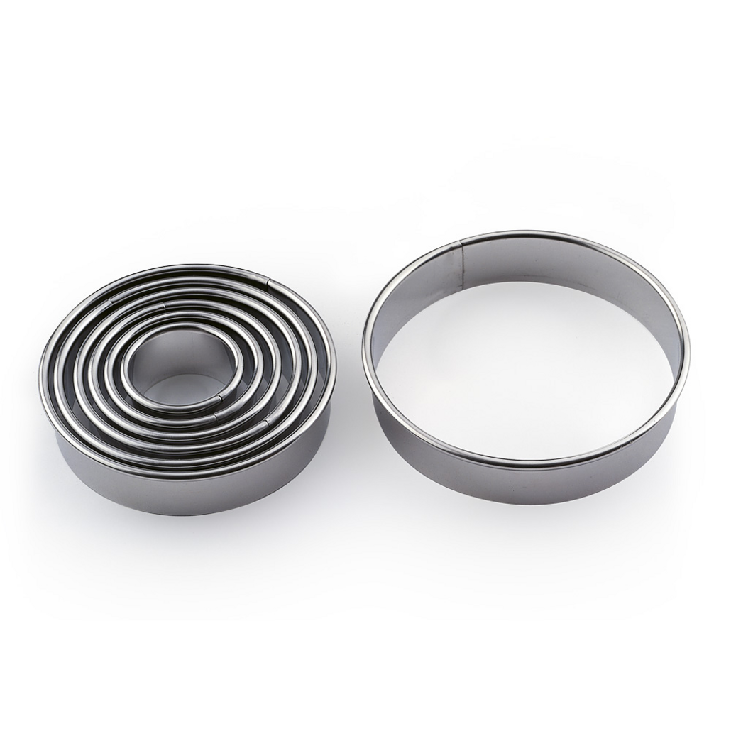 Set de coupe-pâtes rond – 7 pièces — 1