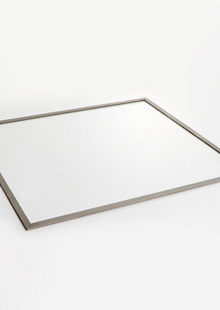 Quadrato inox 36 x 36 cm