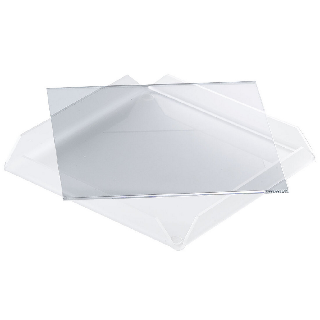 Shelf for transparent display case — 1