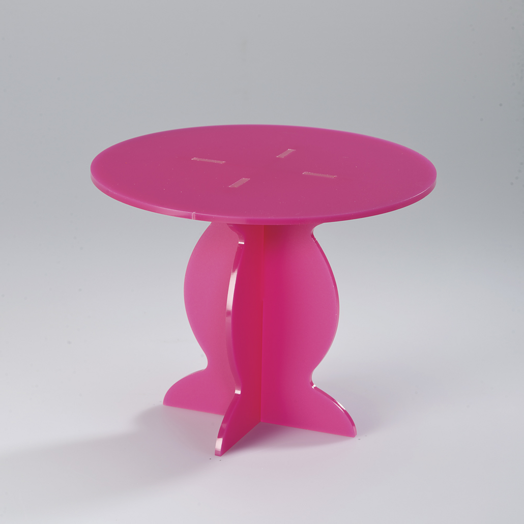 Mini support à gâteaux 3 – Fuchsia — 1
