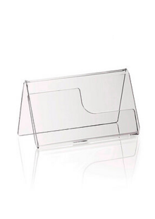 Porta cartellino in plastica - kit 10 pcs