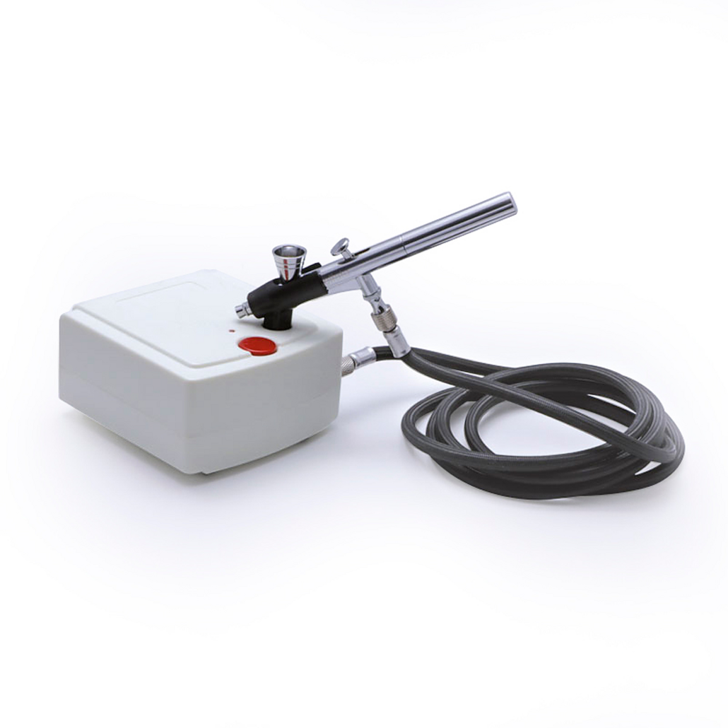 Kit aerografo e mini-compressore — 1