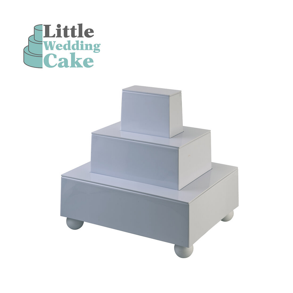 Set pour petits gâteaux de mariage – Rectangulaire — 1