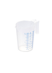 Caraffa graduata trasparente