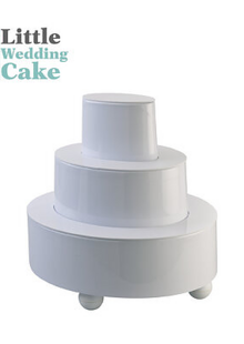 Set für kleine Hochzeitstorten - Oval