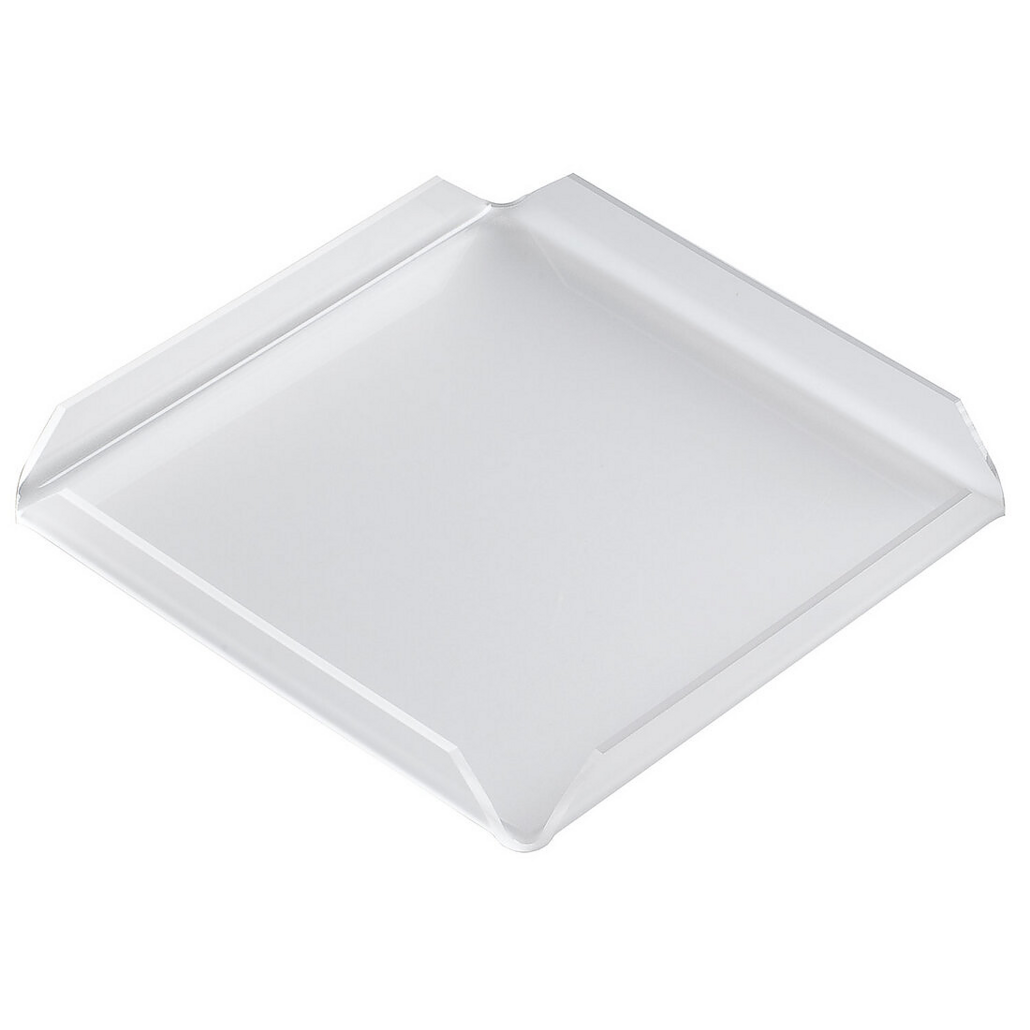 Base simple face pour vitrine avec bords — 1