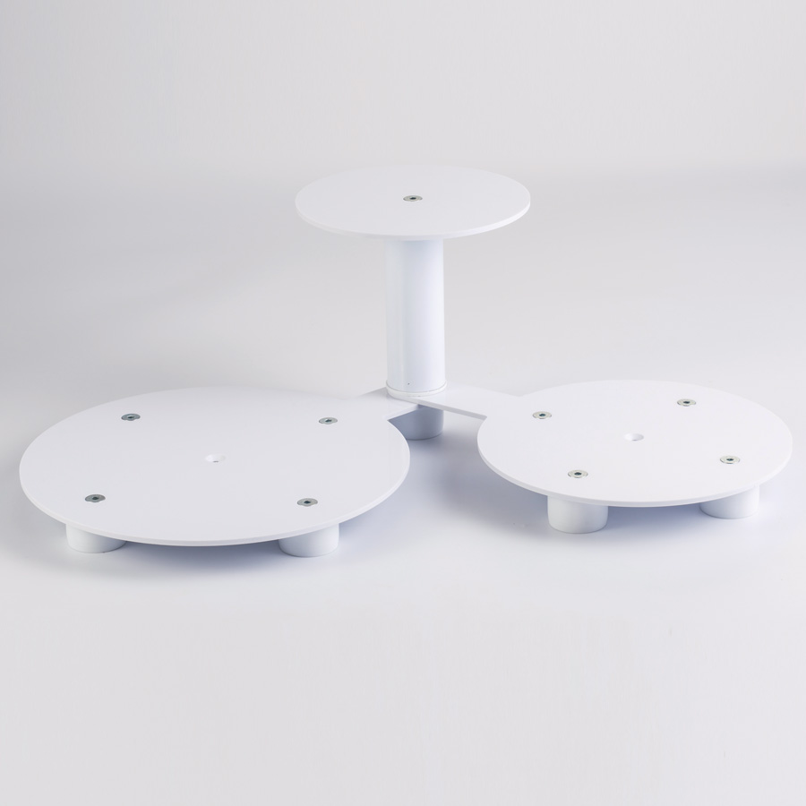 Modular cake stand – 3 plates — 1