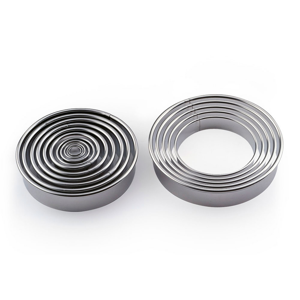 Rundes Teigausstecher-Set – 16 Teile — 1