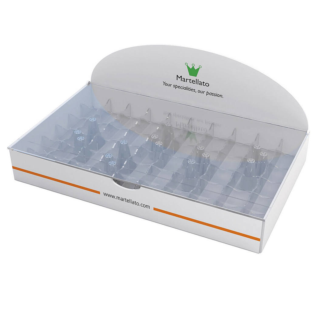 Espositore in plexiglass per bocchette — 1