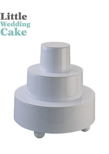 Set für kleine Hochzeitstorten - Rund