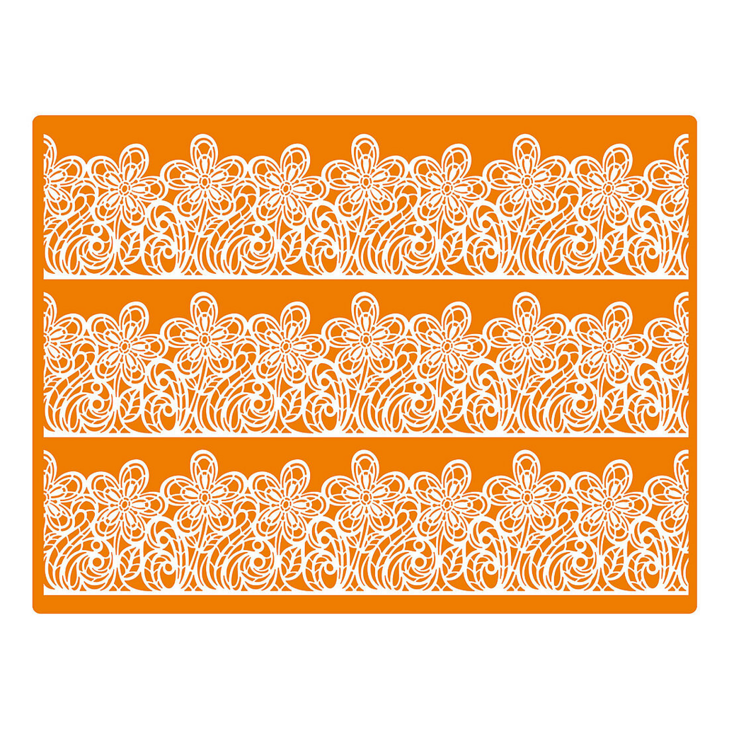 Alfombra de silicona para decoraciones de azúcar – 1 — 1