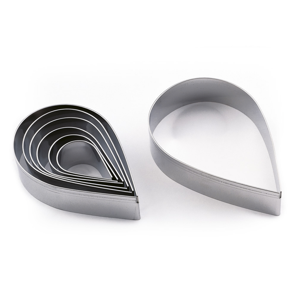 Tropfen Teigausstecher-Set – 1 — 1