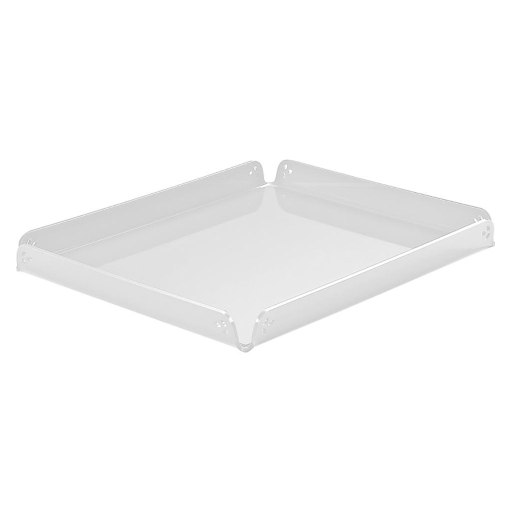 Vassoio in plexiglass con decoro – 204x258x20mm — 1