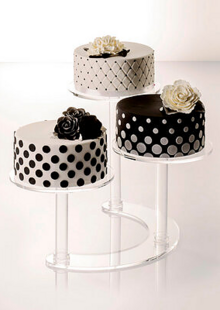 Alzata per torta mod. Demi Loop