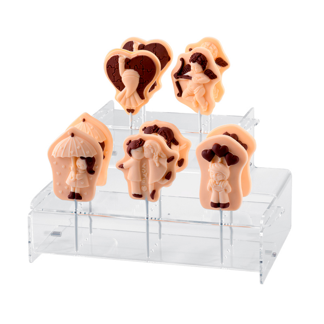 Espositore per lollipop a due livelli — 1