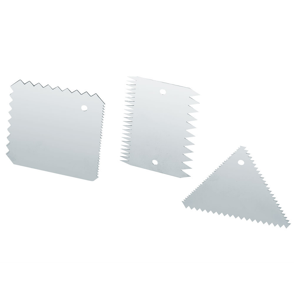 Steel serrated scraper kit — 1