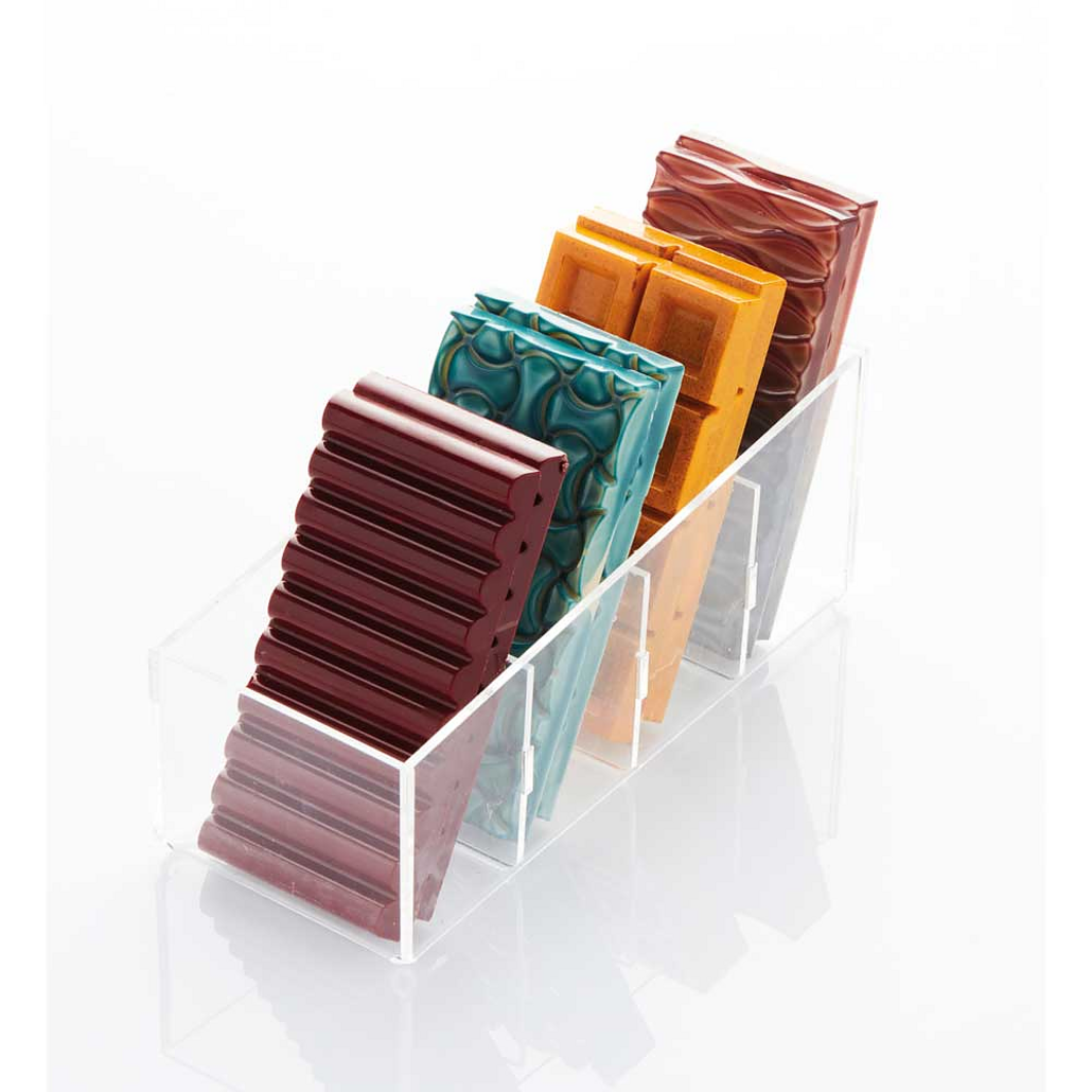 Vertical chocolate bar display — 1