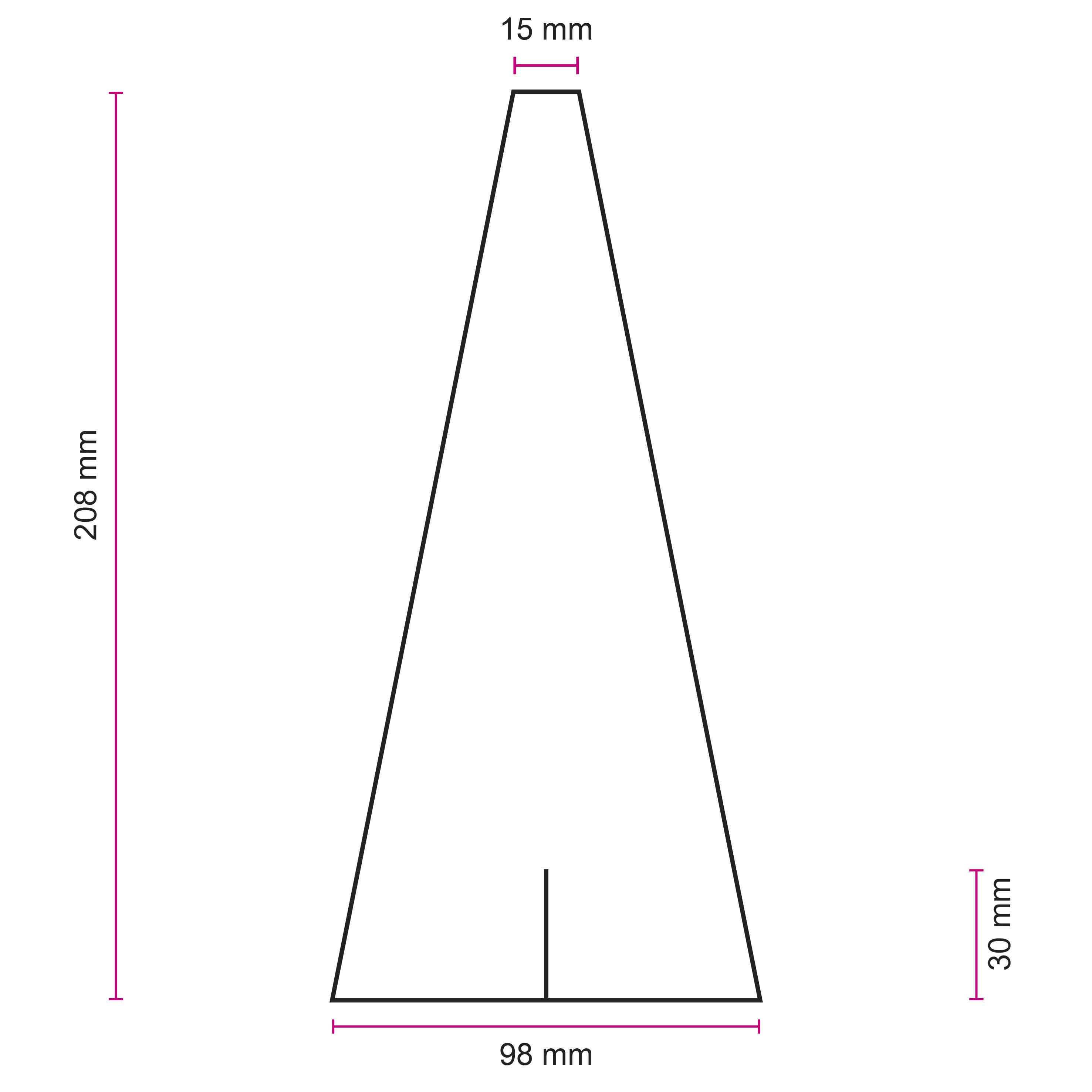 Rullo taglia croissant – 97x210mm — 2