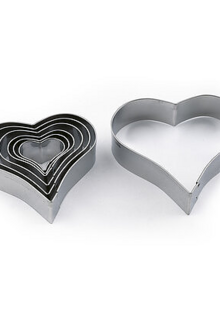 Set di tagliapasta a cuore - 1