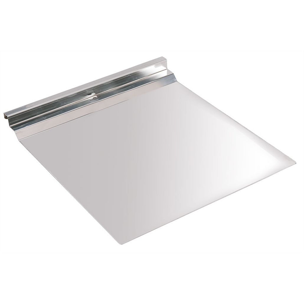 Piatto in acciaio inox per chitarra a spinta 60x60cm — 1