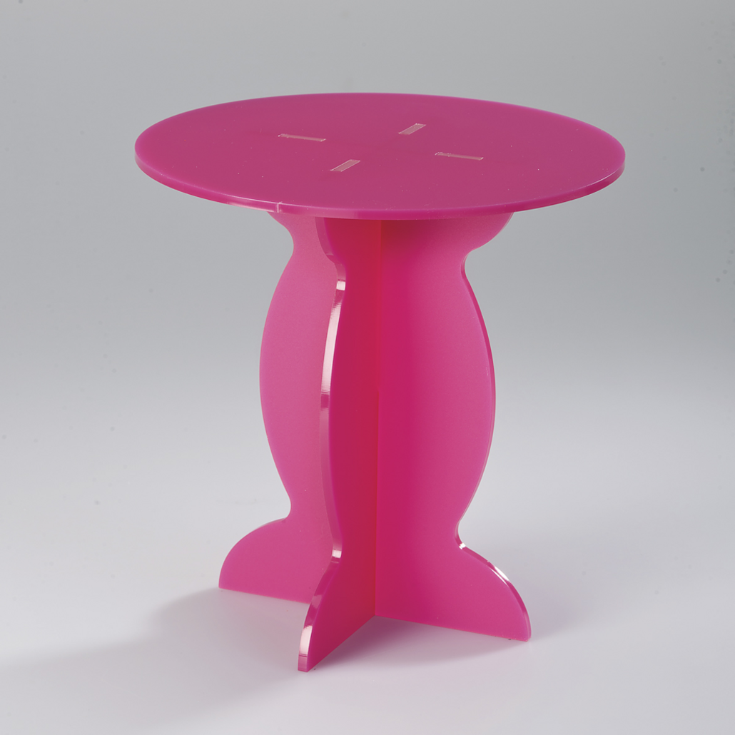Mini support à gâteaux 3 – Fuchsia — 1