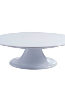 Giratorta alto in plastica