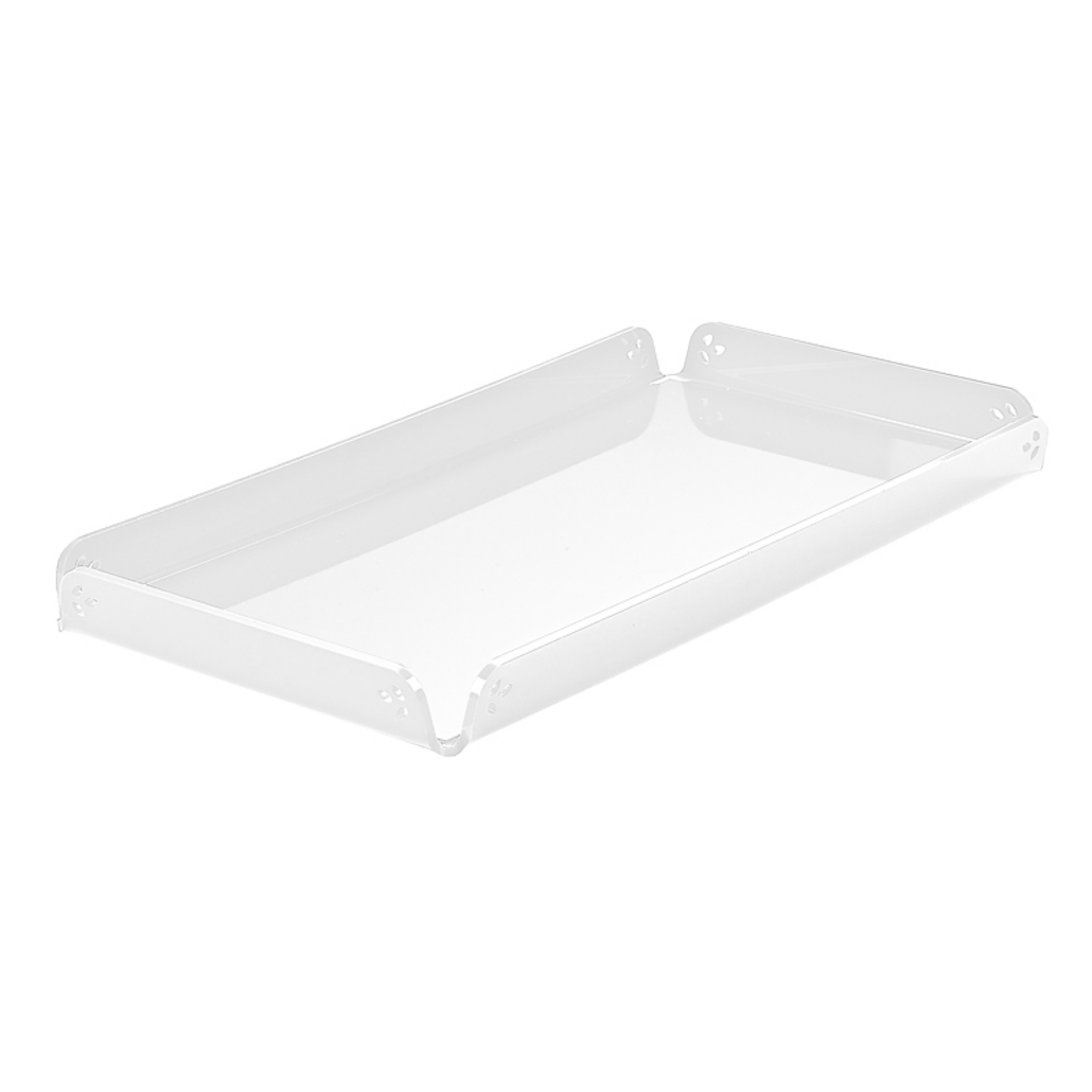 Vassoio in plexiglass con decoro – 145x289x20mm — 1