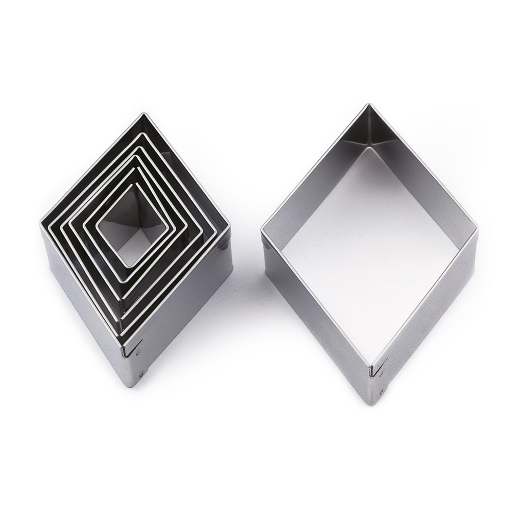 Set de coupe-pâtes en forme de losange — 1
