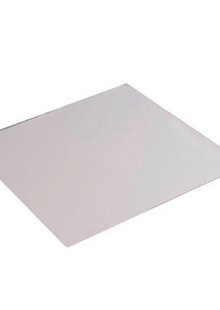 Piatto in acciaio inox per mini chitarre