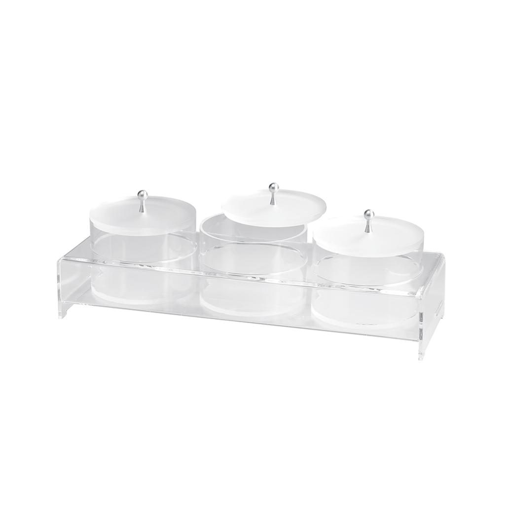 Struttura contenitore – 3 barattoli — 1